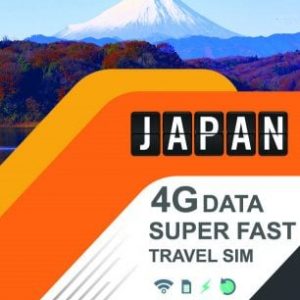 japan travel sim data prepaid 4g fast